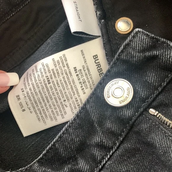 Burberry Logo Jeans